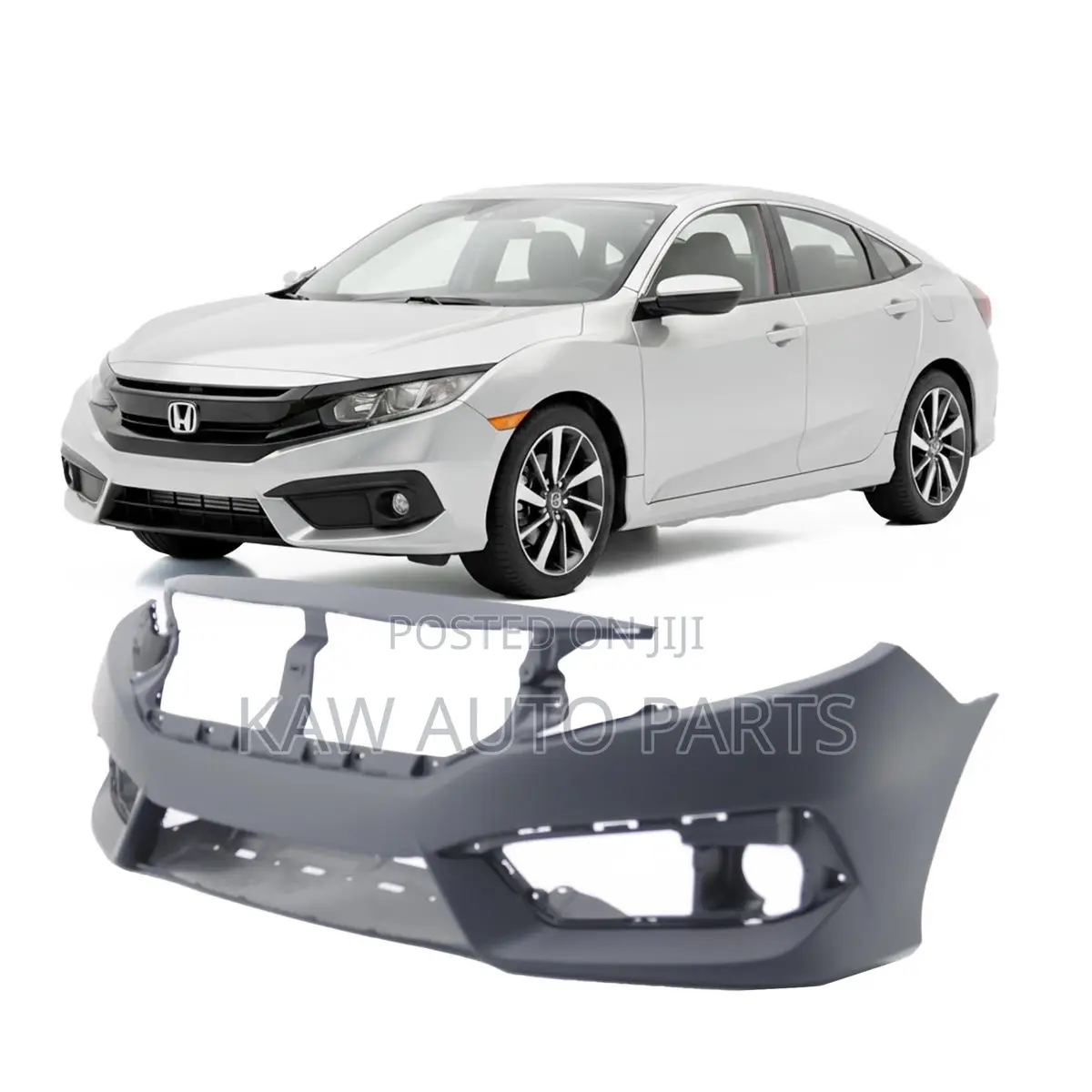 2016,2017,2018,2019,2020,2021 Front Bumper For Honda Civic