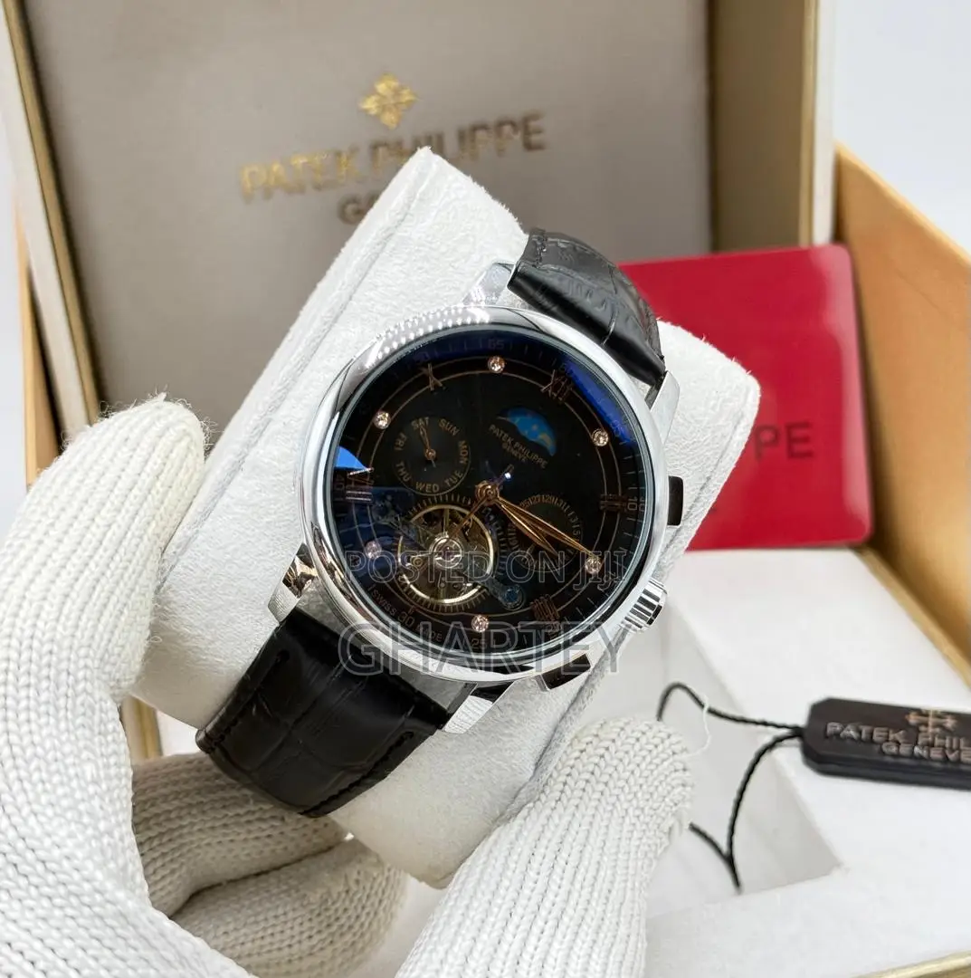 Men’S Bold High Quality Patek Philippe Engine Watch