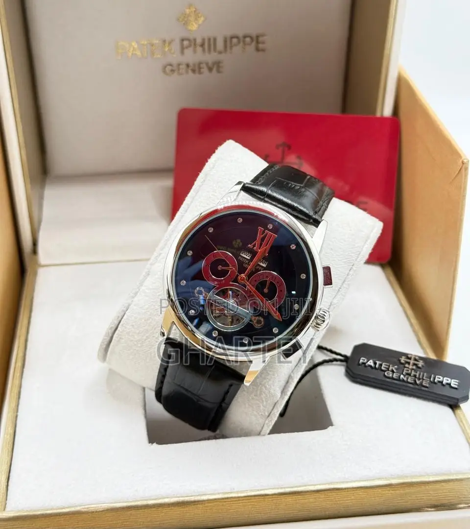 Men’S Bold High Quality Patek Philippe Engine Watch