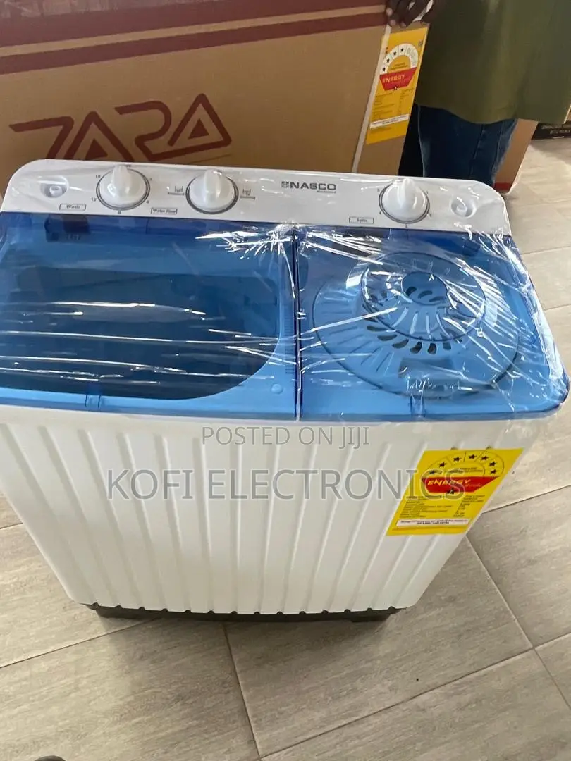 Nasco 10kg Washer Strong Everyday Washing Power