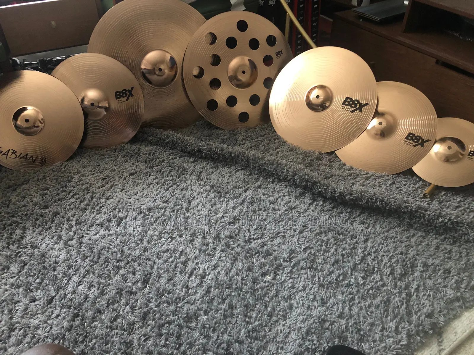 Original Drum Cymbals, Stands Bag- Sabian, Zildjian, Meinl (Kumasi)