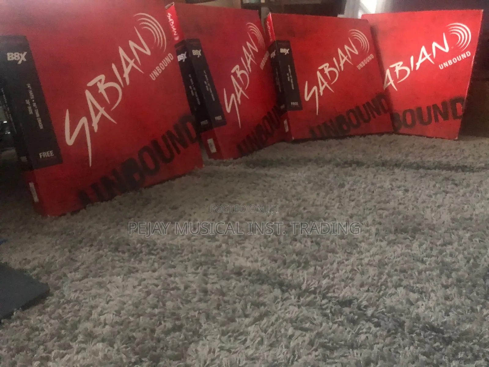 Original Drum Cymbals, Stands Bag- Sabian, Zildjian, Meinl (Kumasi)