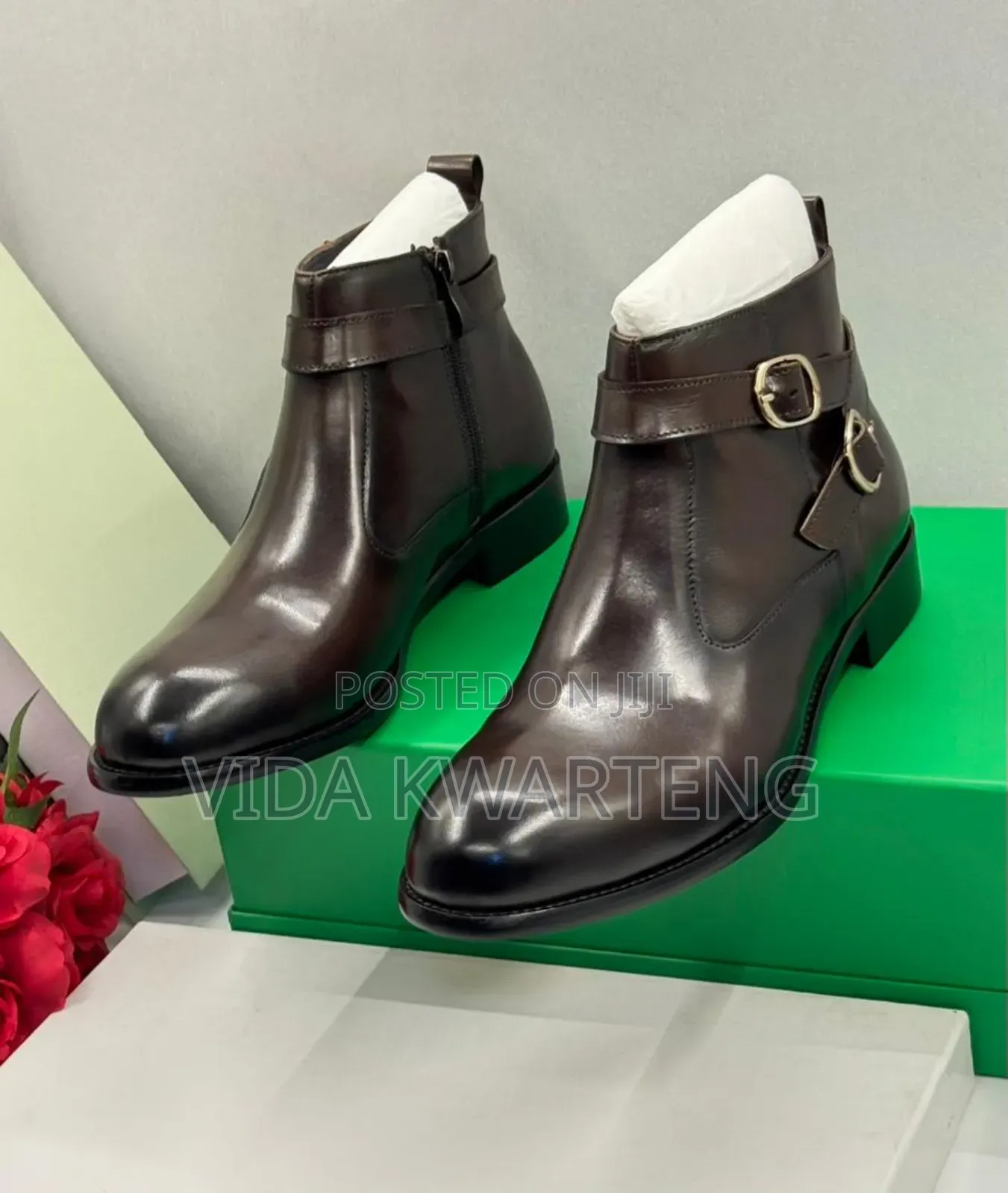 Executive Clarks Coffee Brown Boots