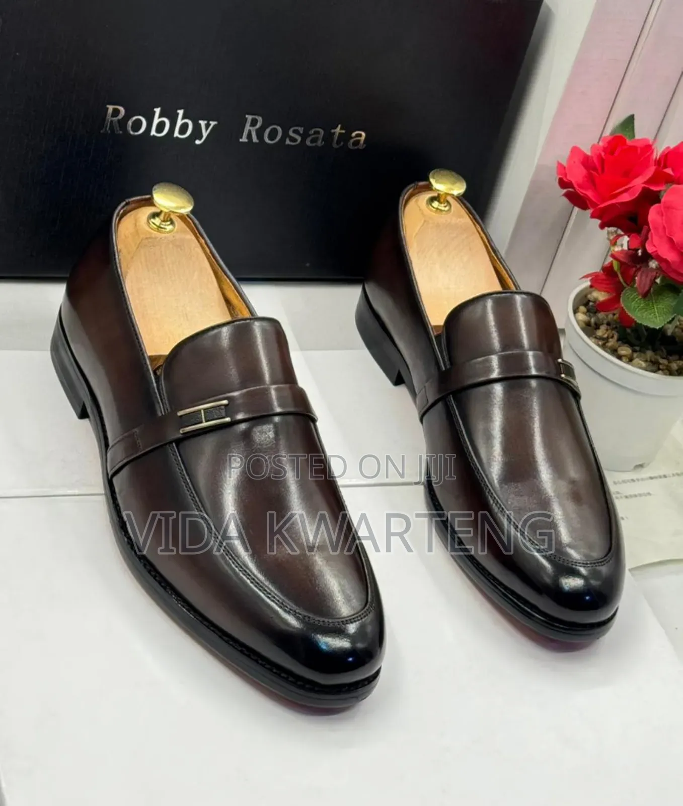 Executive Robby Rosata Coffee Brown Shoe