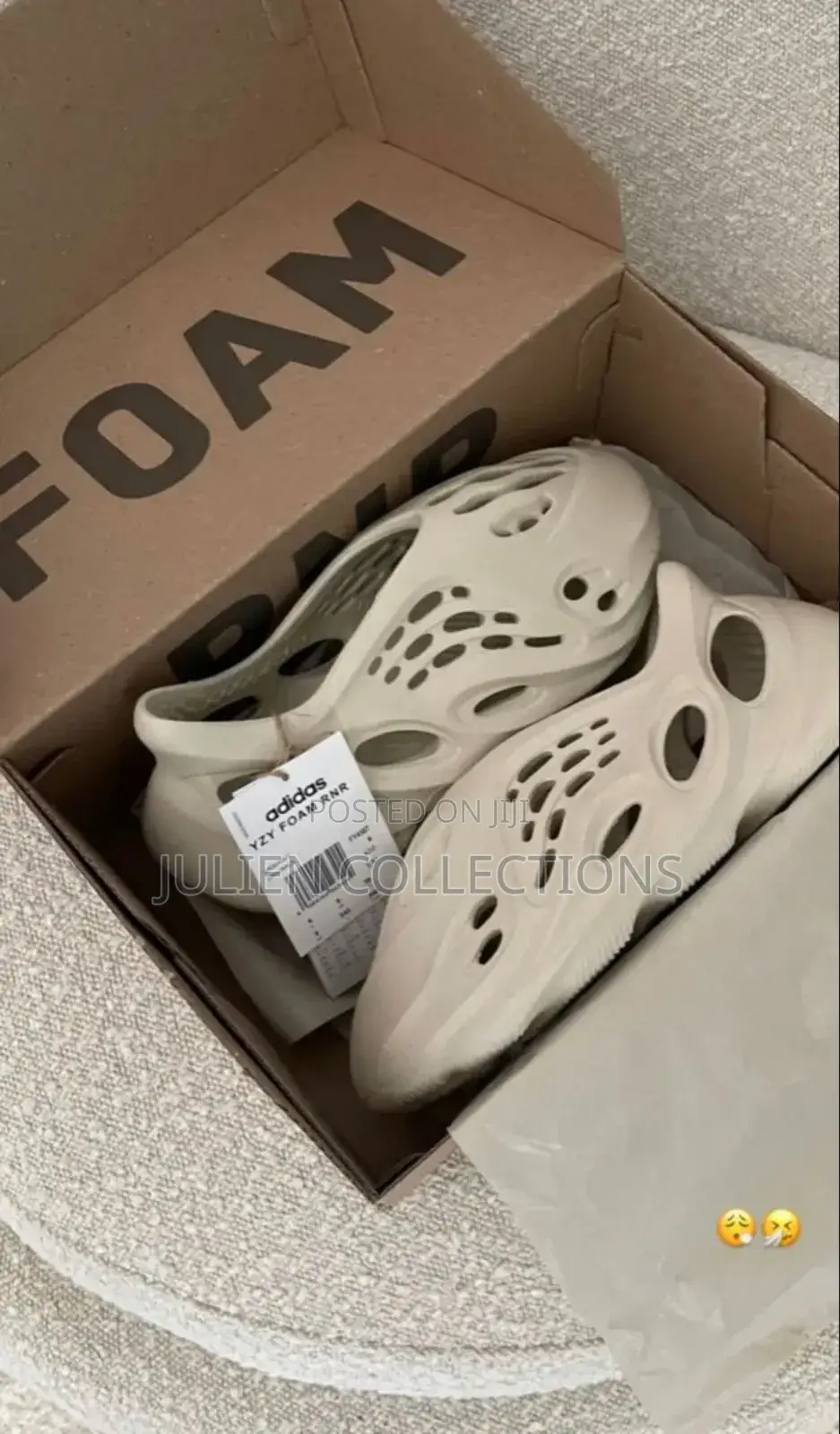 Adidas Yeezy Form Runner Creams Brown Black and Grey