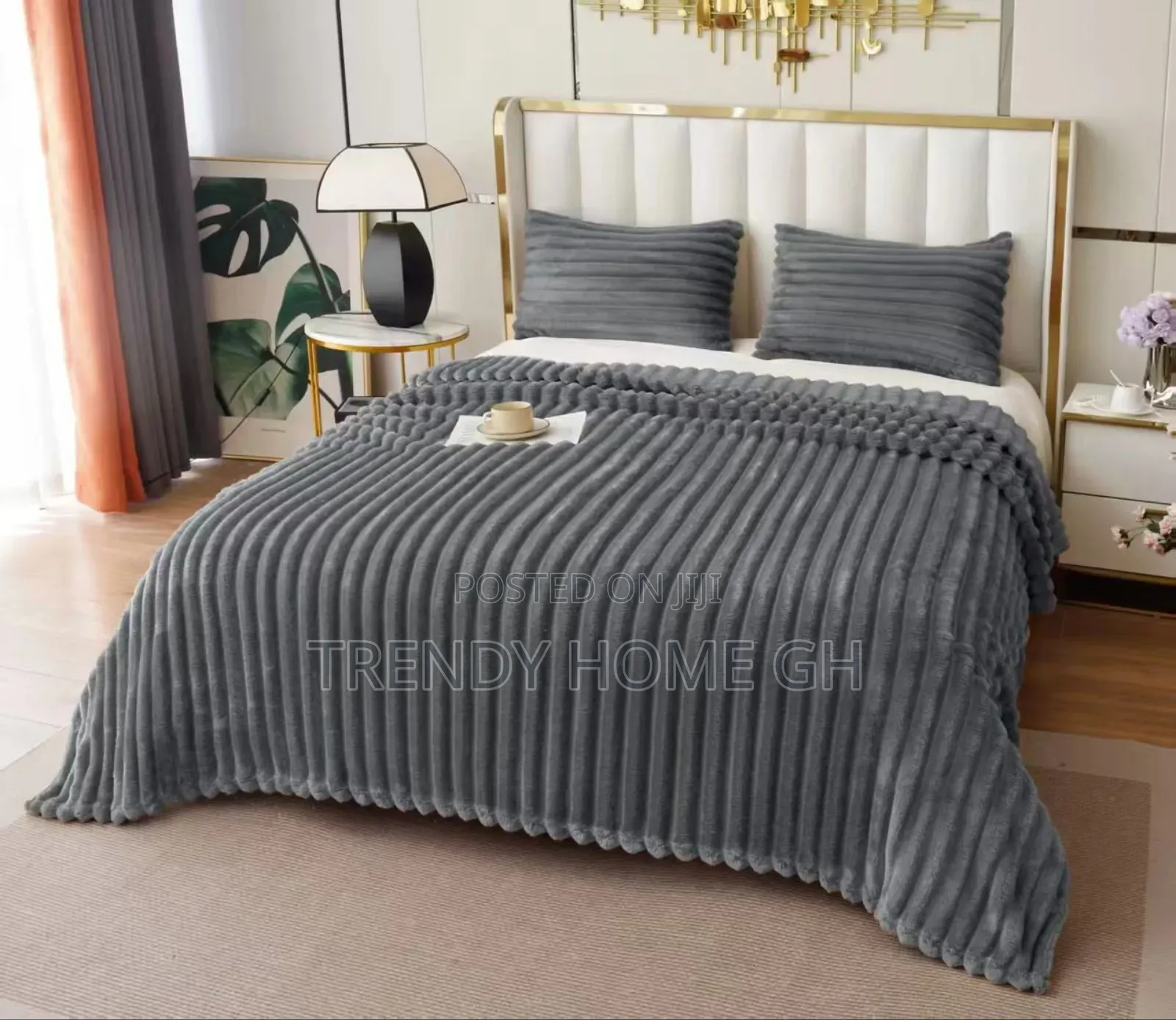 3 Pieces Fluffy Blankets Soft, Warm Comfortable