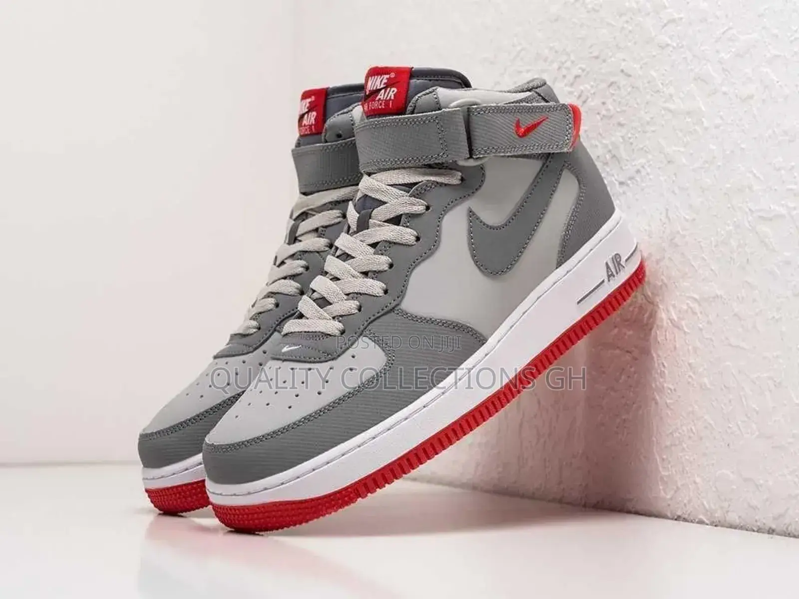 Nike Airforce Mid Grey Red