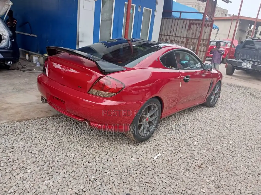 Hyundai Tiburon 2.0 2006 Red