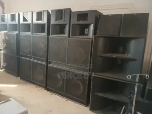 Speakers, Mid, and Tweeters Set (2 Speakers, 1 Mid, and 2 Tweeters)
