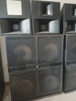 Speakers, Mid, and Tweeters Set (2 Speakers, 1 Mid, and 2 Tweeters)