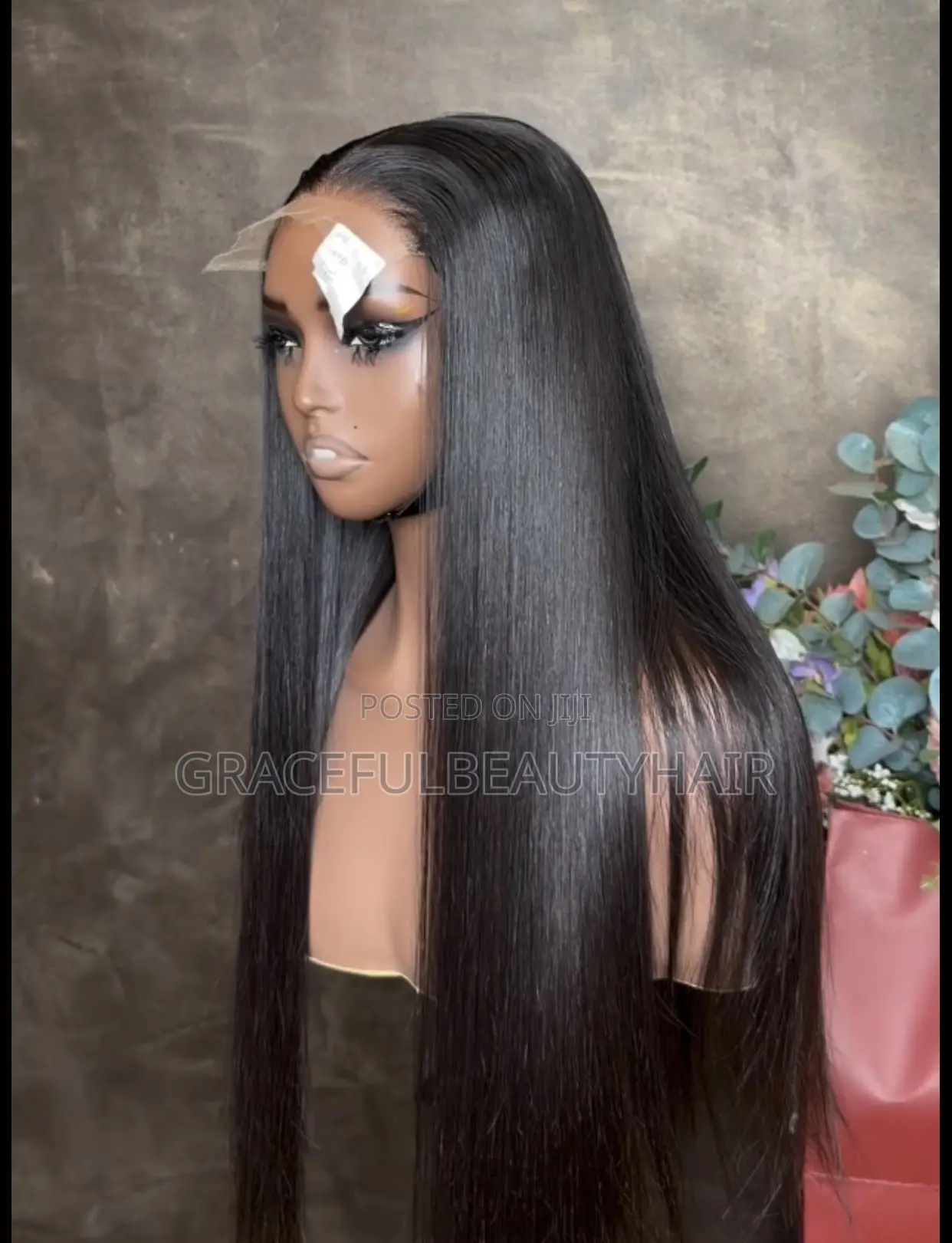20 Inches Natural Straight Sdd Human Hair Wig Cap