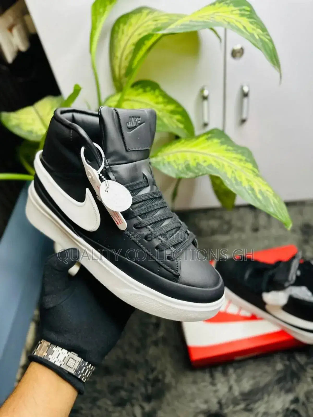 Nike Blazer Black and White