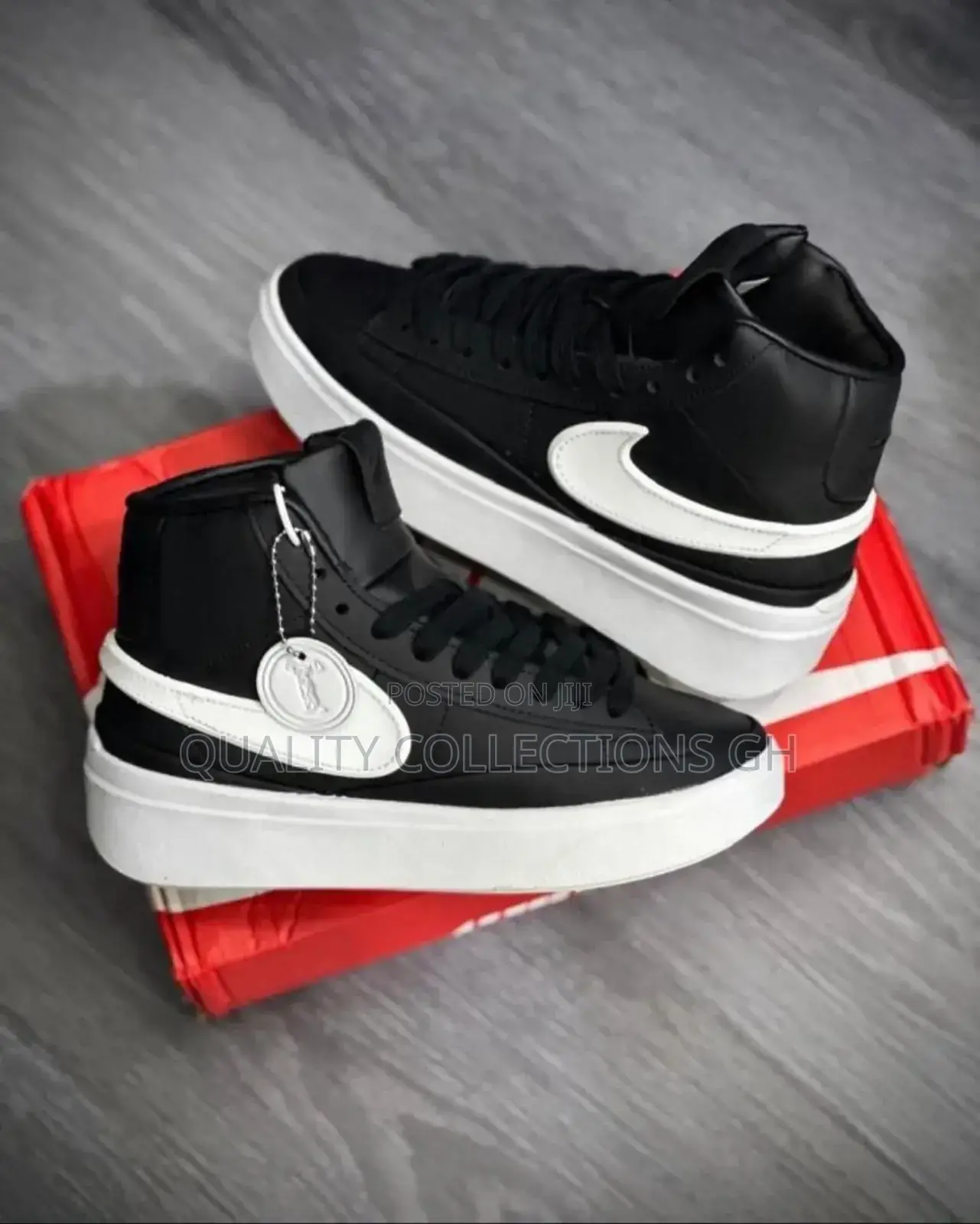 Nike Blazer Black and White