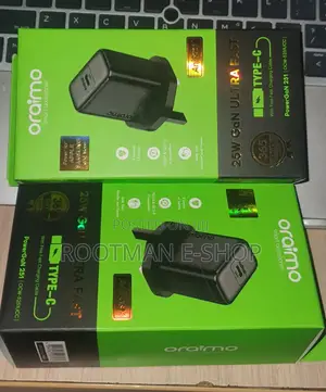 Oraimo Powergan 251 25w Gan Fast Mini Charger Set