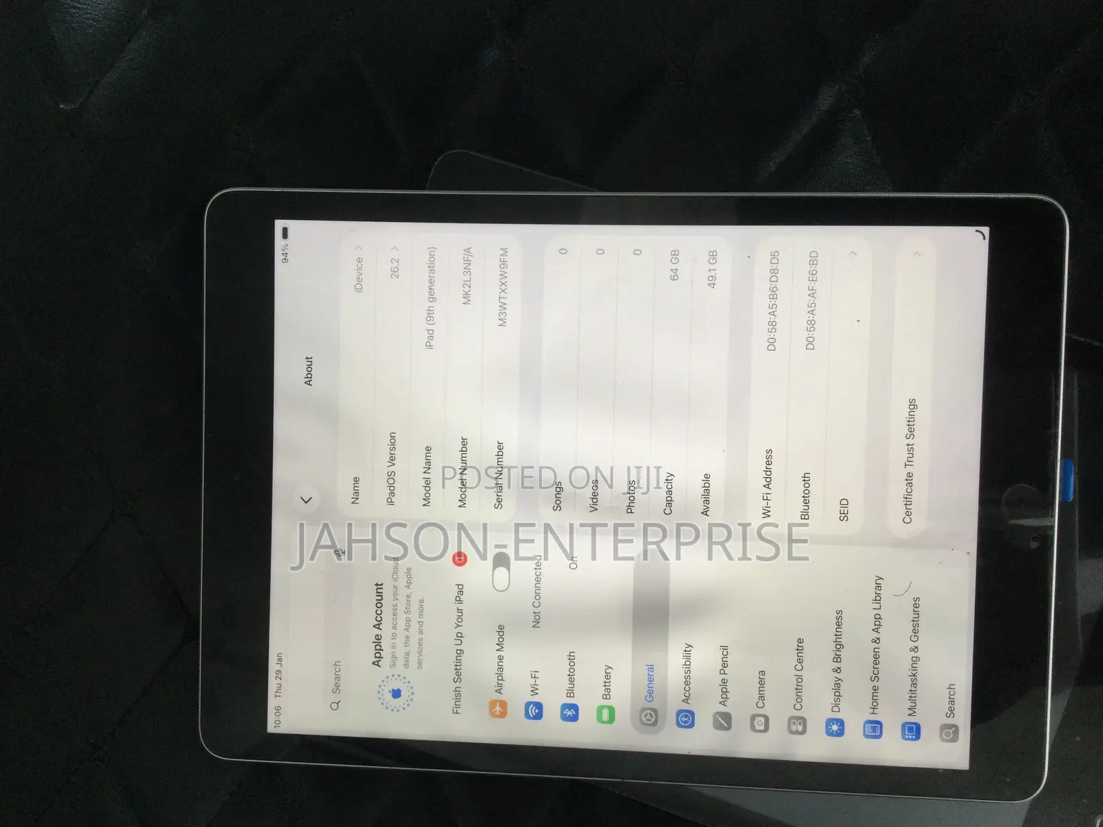 Apple iPad 10.2 (2019) 64 GB Silver
