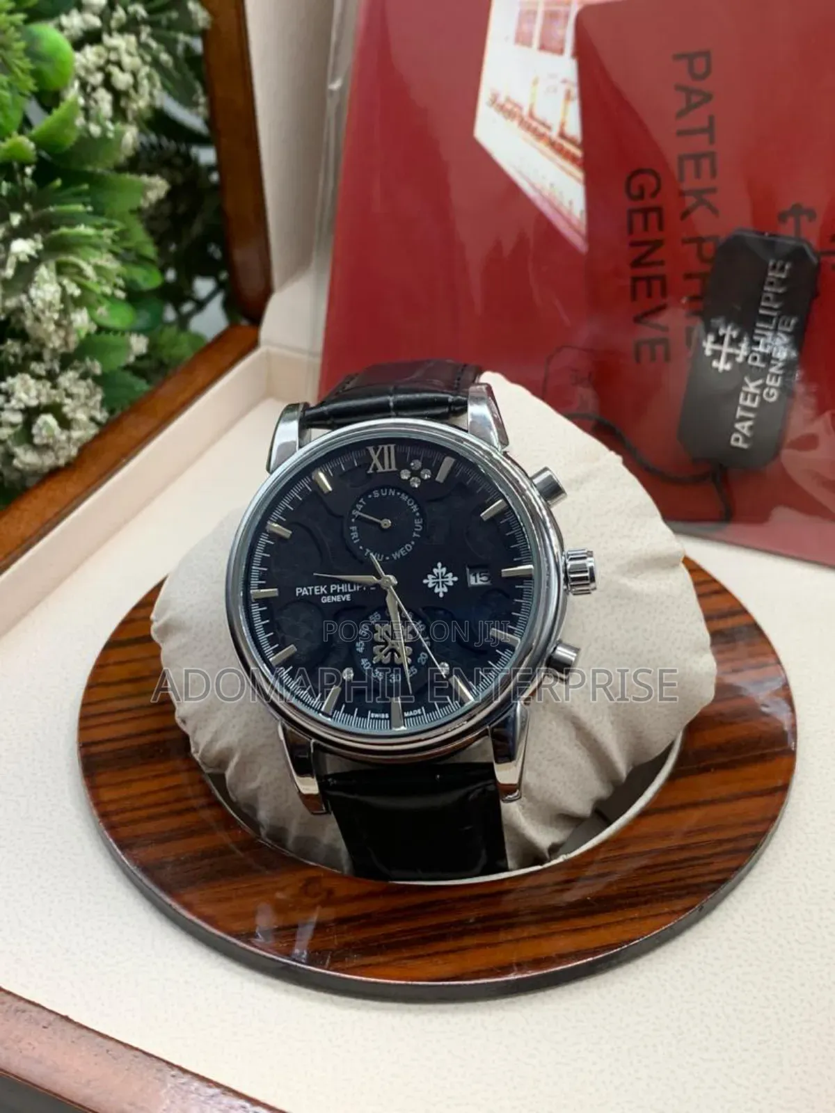 Anti-Fade Authentic Patek Philip Leather Swiss