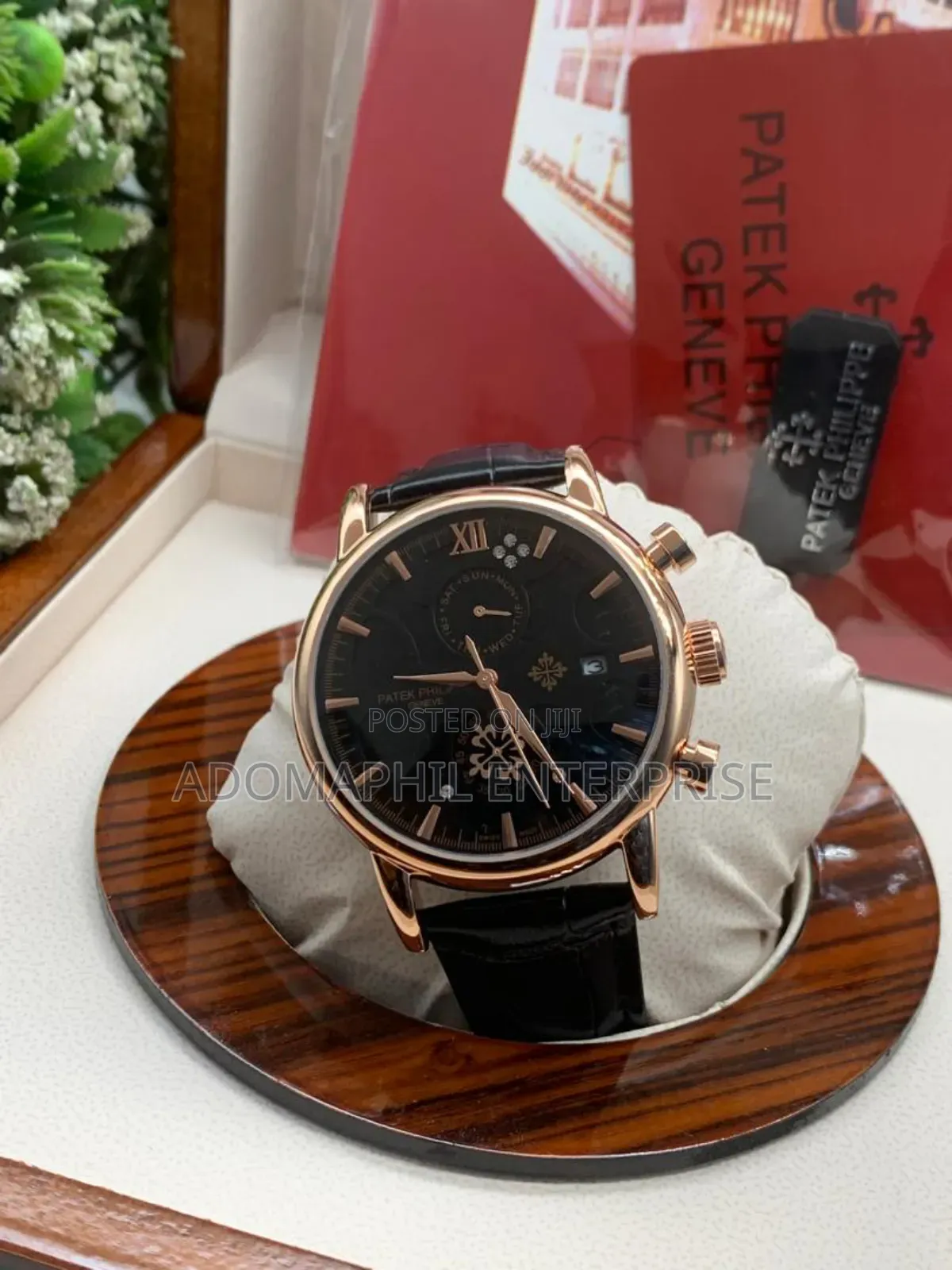 Anti-Fade Authentic Patek Philip Leather Swiss