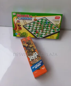Jenga + Snake and Ladders