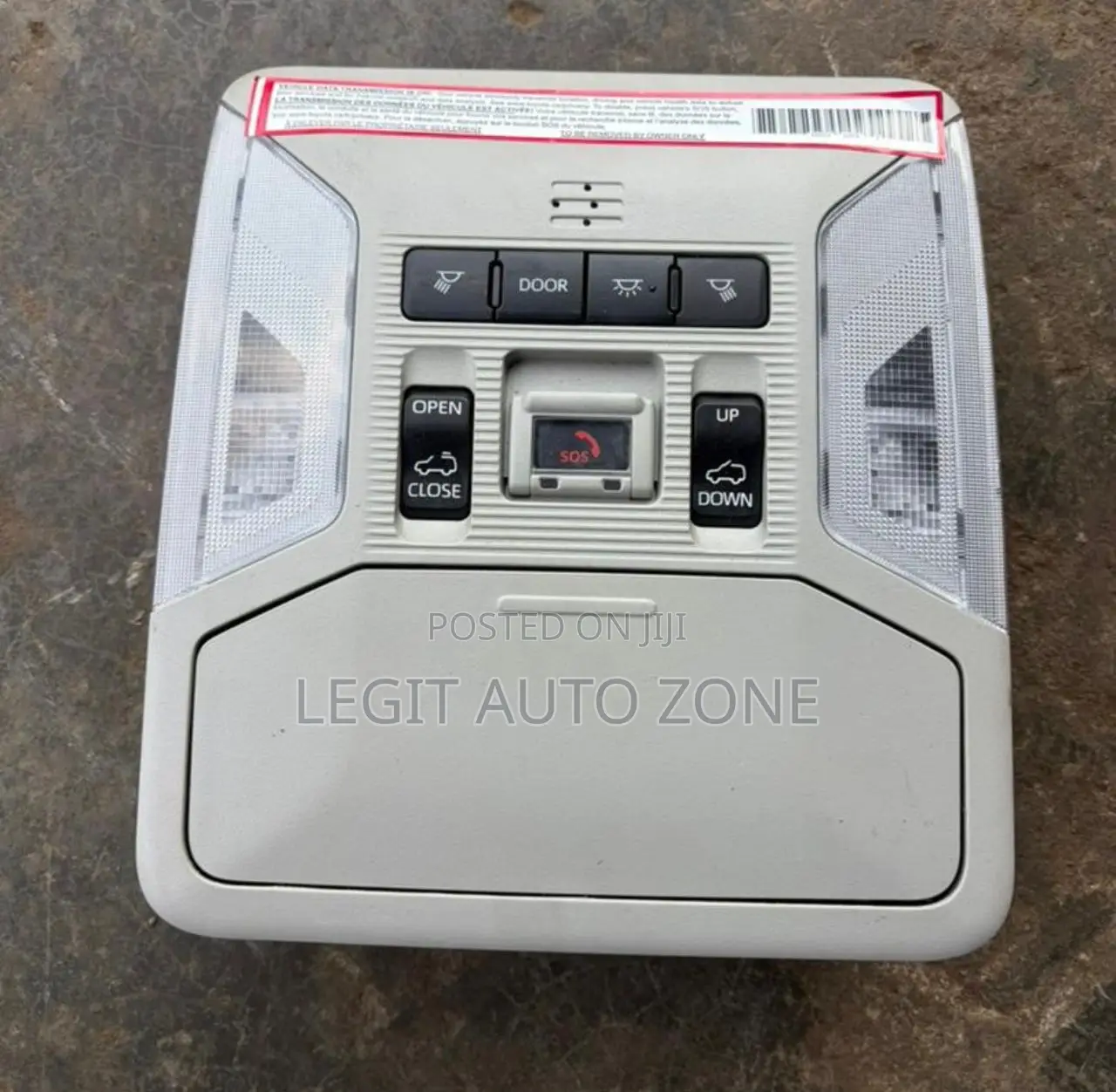 Toyota Rav4 2021,2022,2023,2024, Sunroof Switch or Console