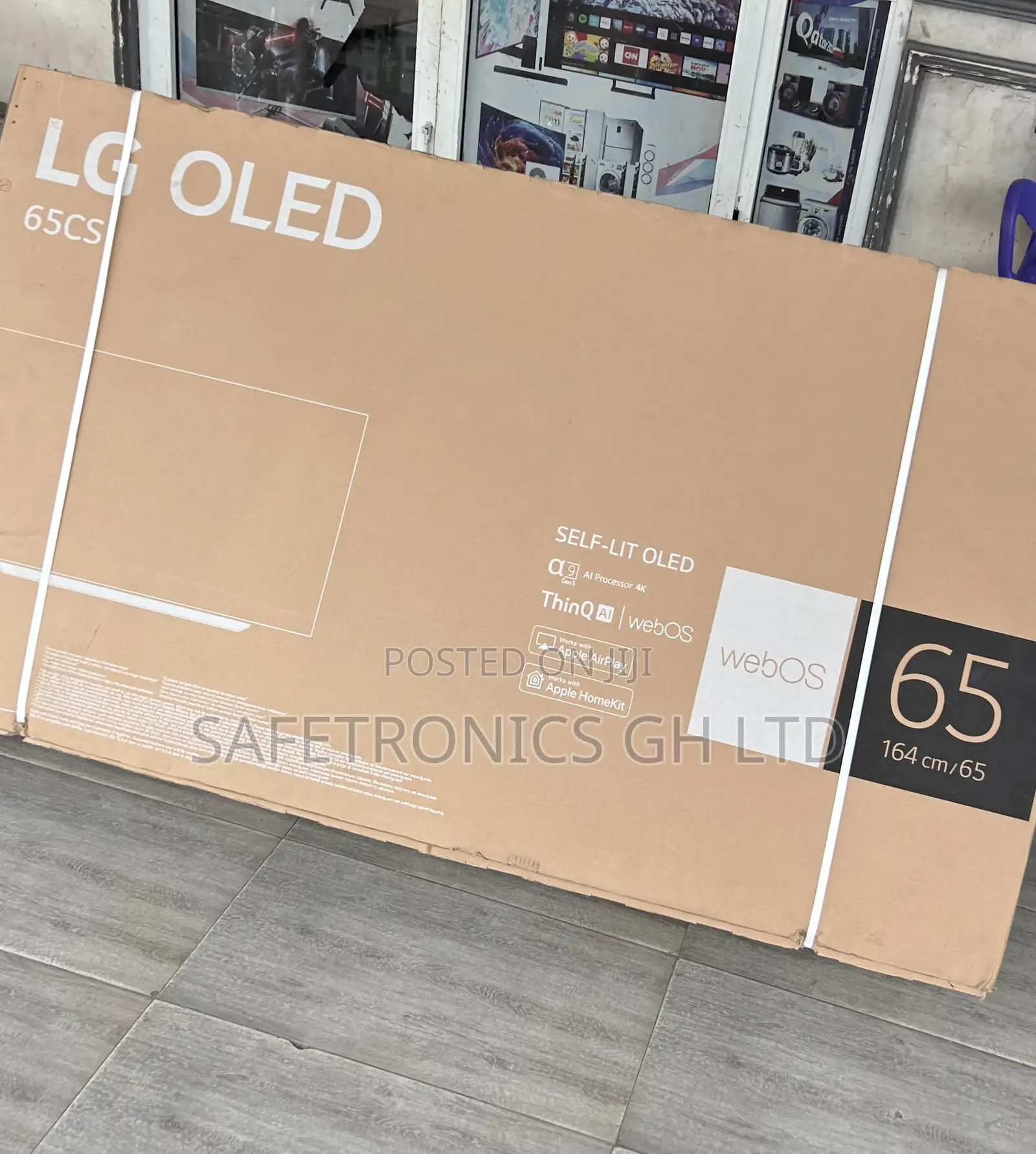 Long Lasting 65 Inch Smart Oled Uhd Lg 65cs Frameless Tv