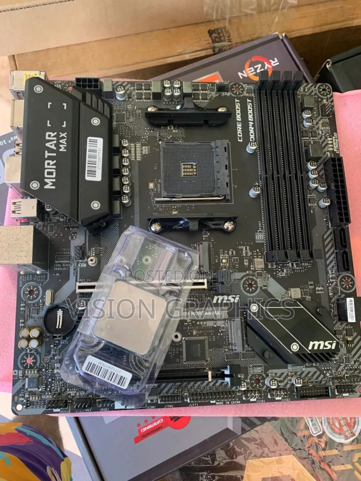 Ryzen 5 3600+Msi Mortar Max B450m I5 (9thgen)