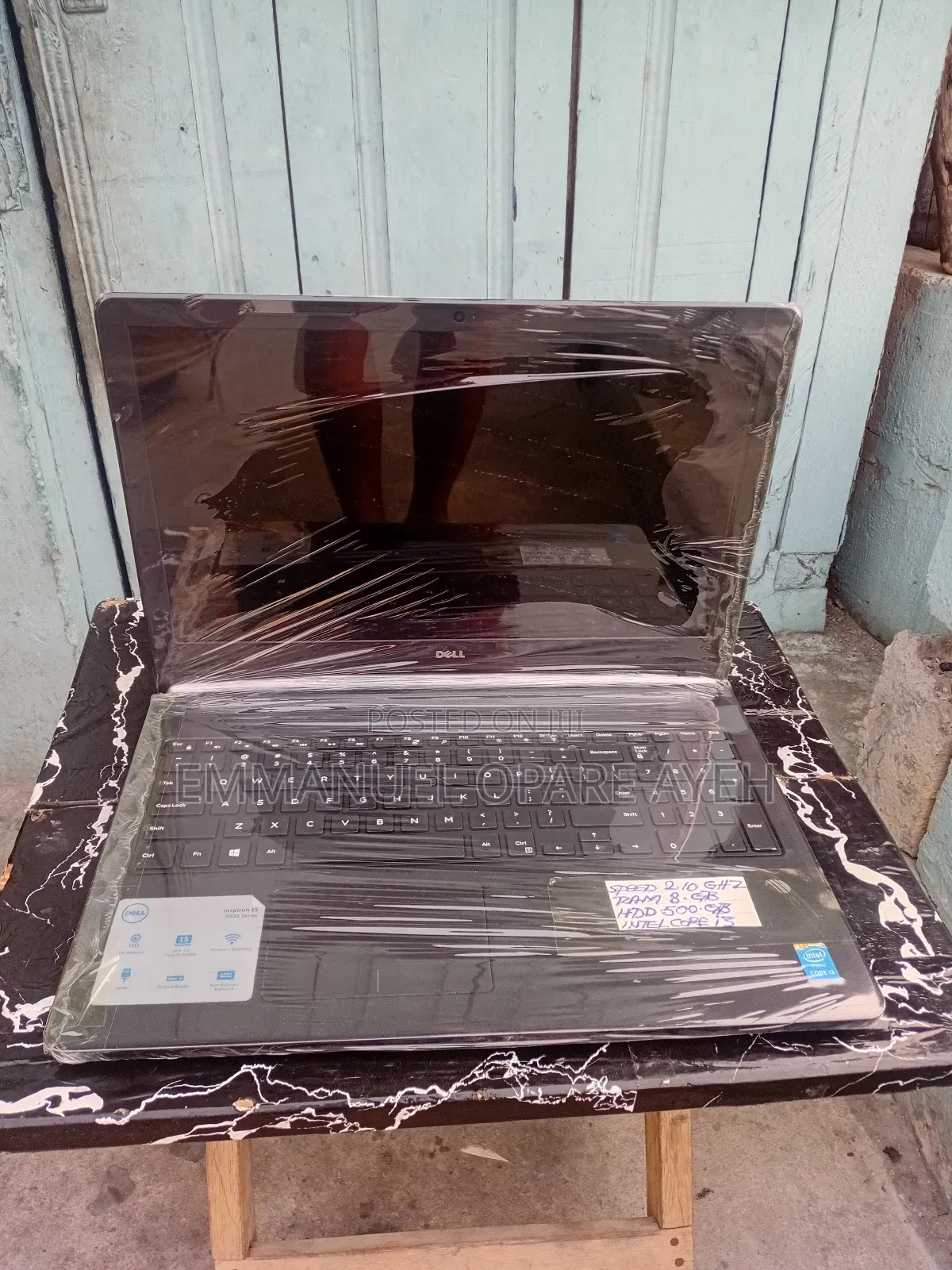 Laptop Dell Inspiron 15 8GB Intel Core i3 HDD 500GB