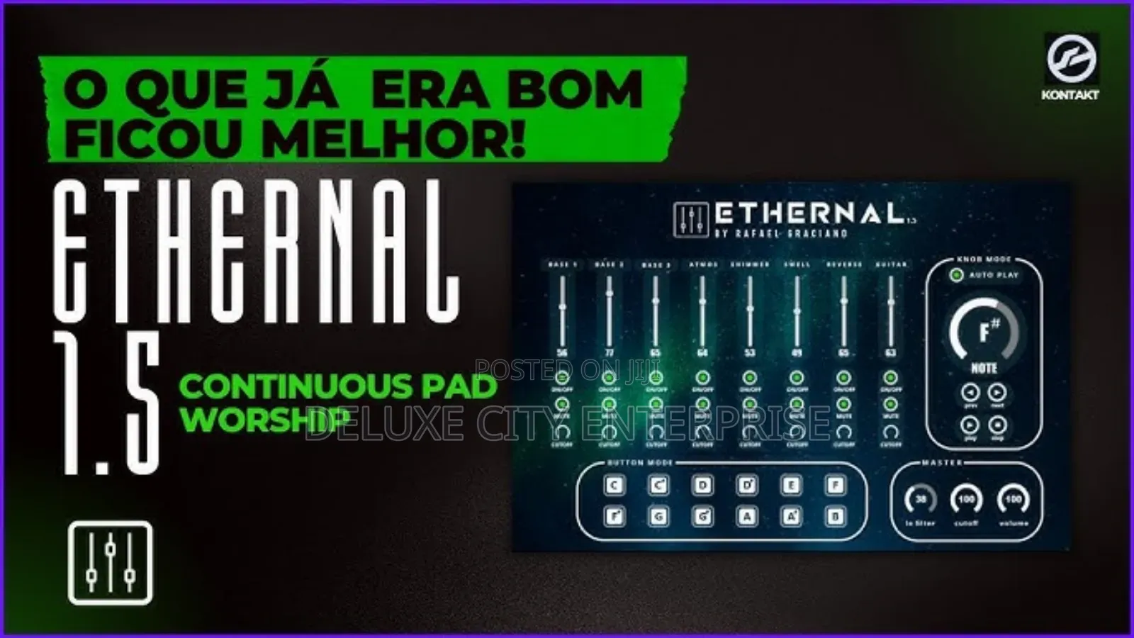 Ethernal Continuous Pad.Kontakt Library For(Win/Mac).