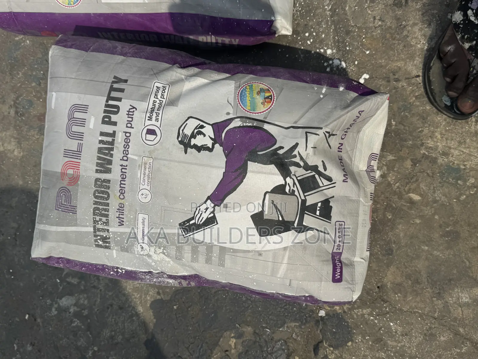 Skimming Powder for Walls and Plasterboard Works.