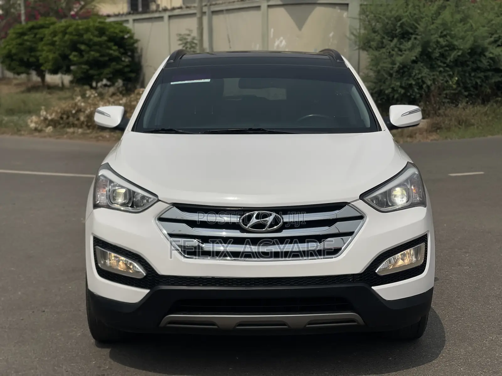 Hyundai Santa Fe 2015 White