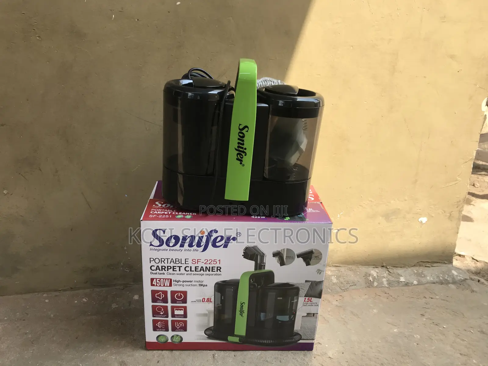 Affordable Sonifer 450watt Carpet Cleaner