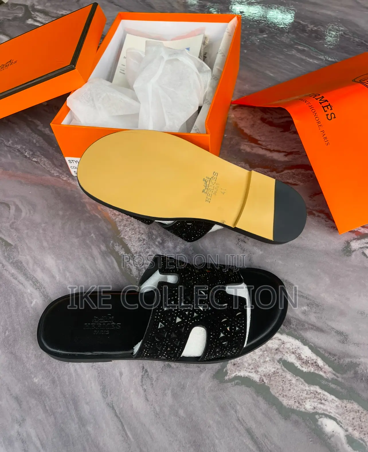 Original Hermes Slippers Available