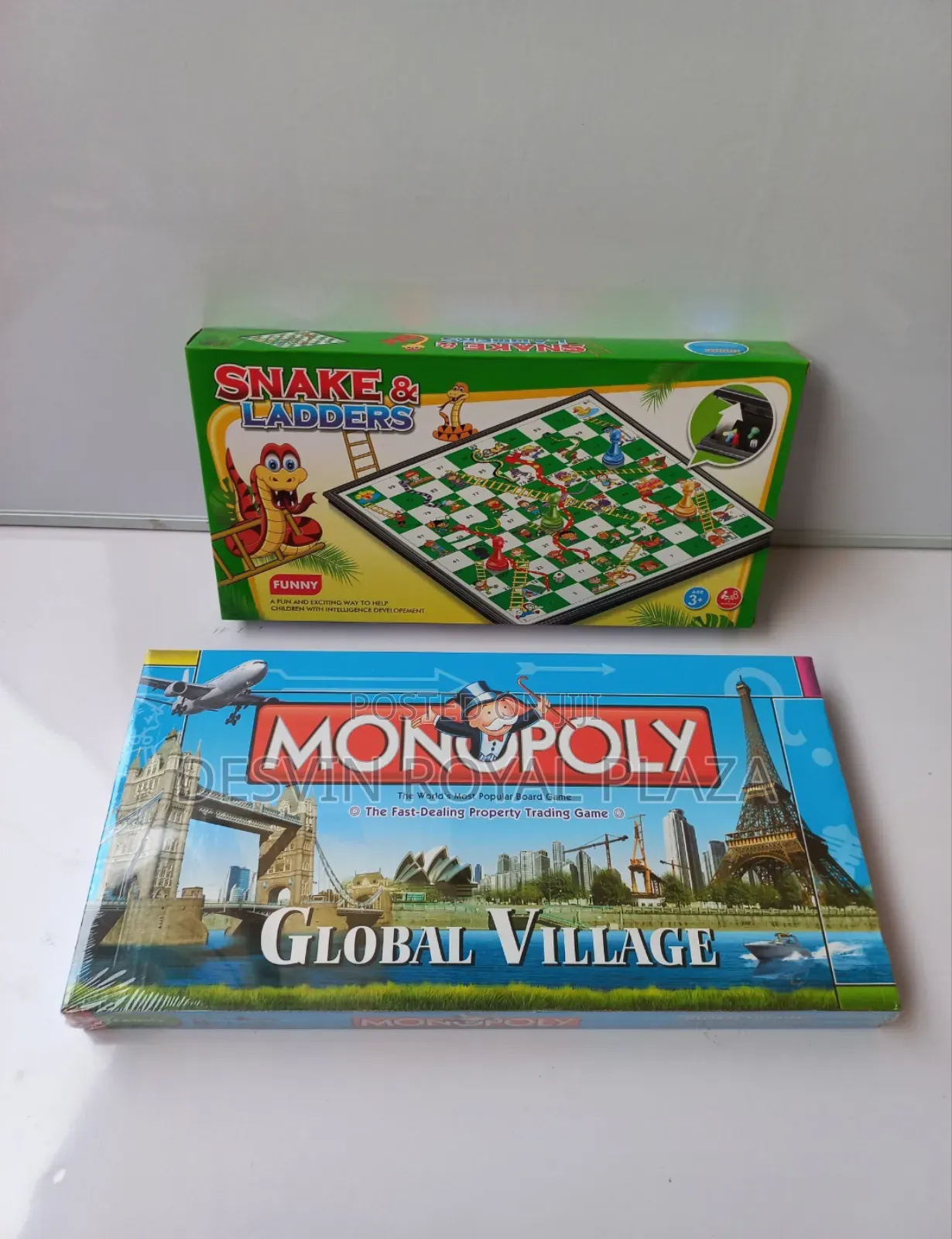 Snake and Ladder Board, Monopoly