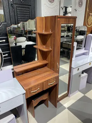 Dressing Mirror With Cabinet