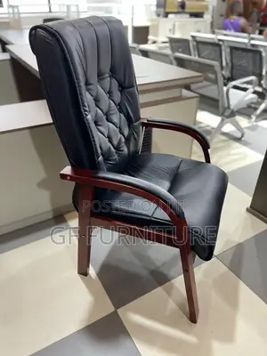 Premium Executive Wooden Visitor Chair