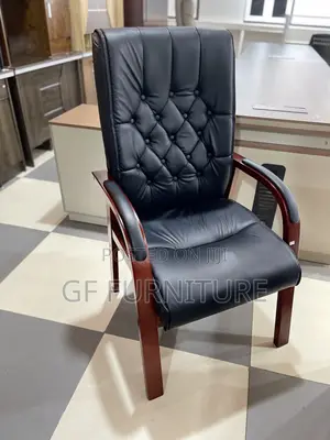 Premium Executive Wooden Visitor Chair
