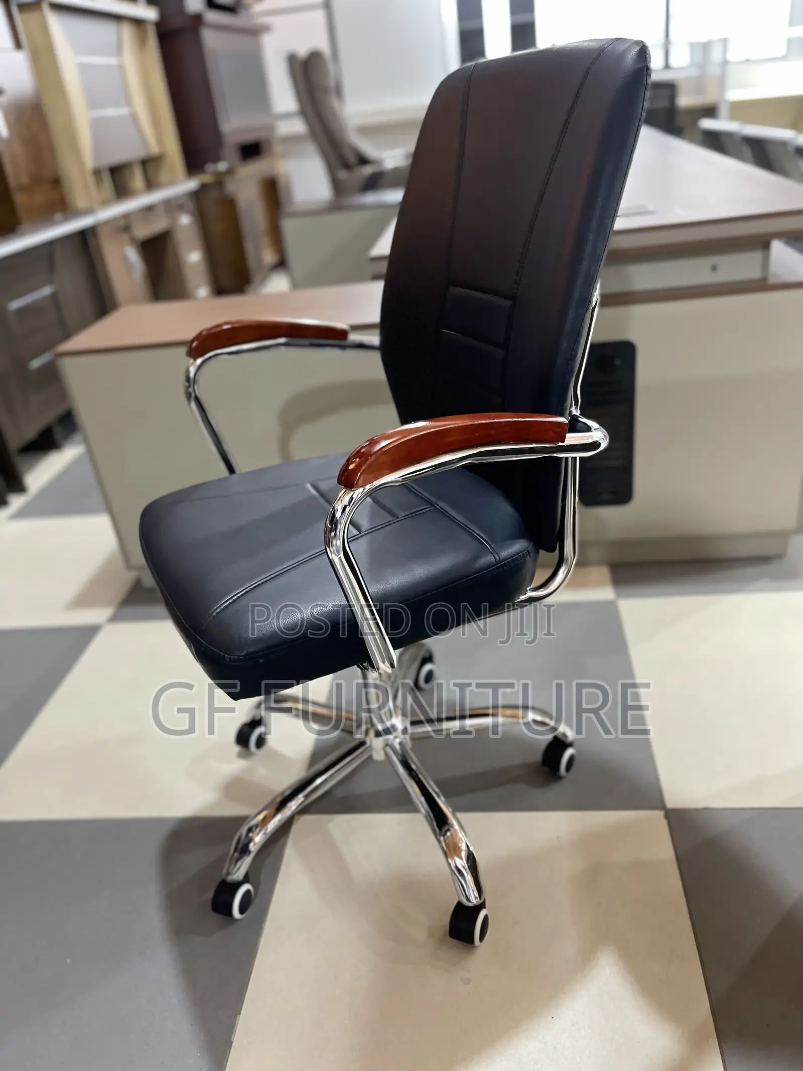 Executive High-Back Swivel Office Chair