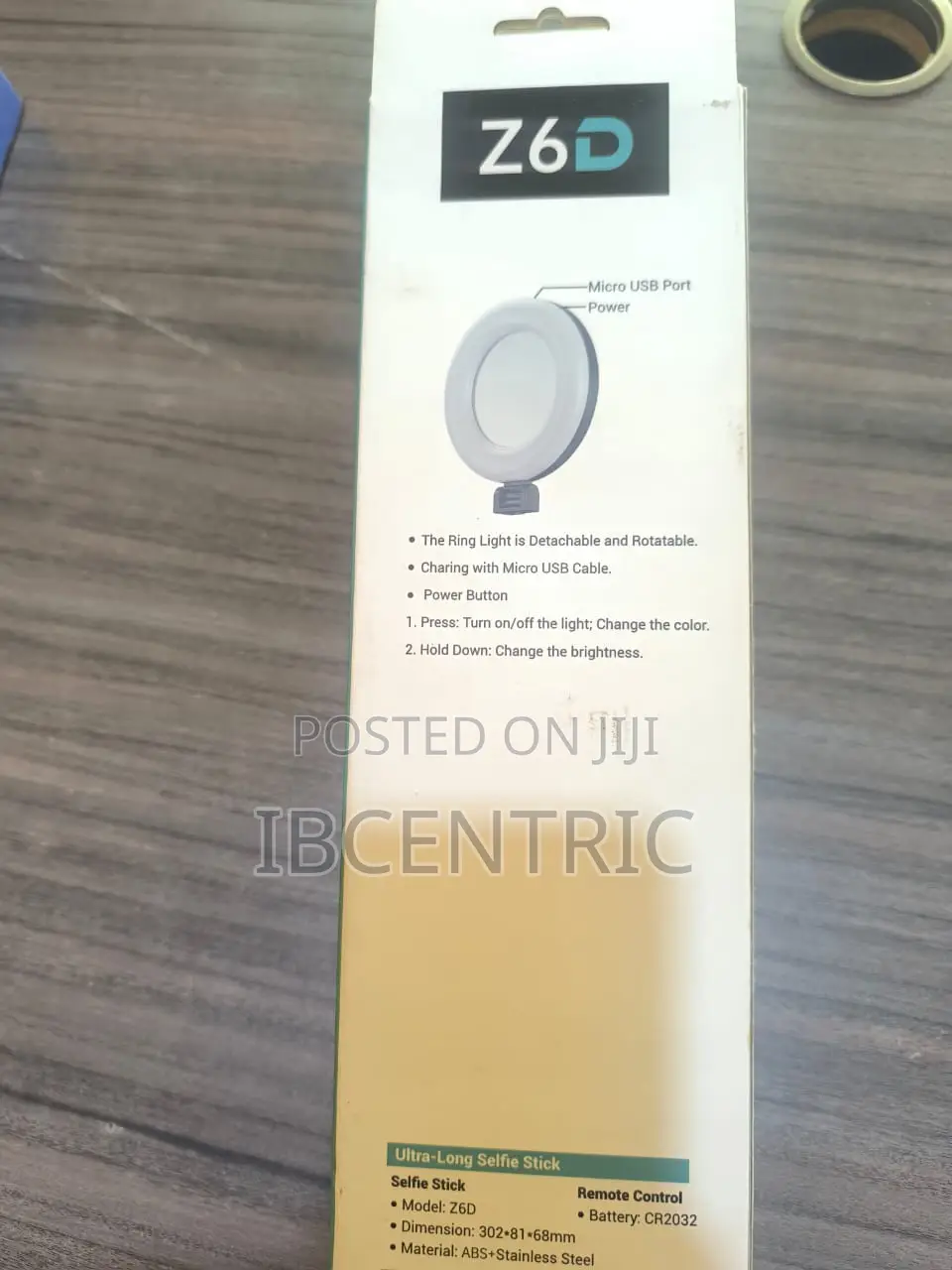 Z6d Selfie Stick