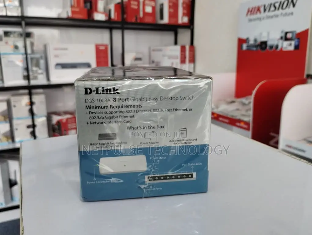 D-link 8-port Gigabit Easy Desktop Switch