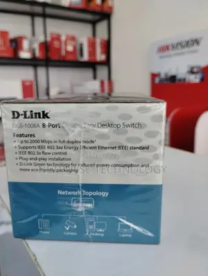 D-link 8-port Gigabit Easy Desktop Switch