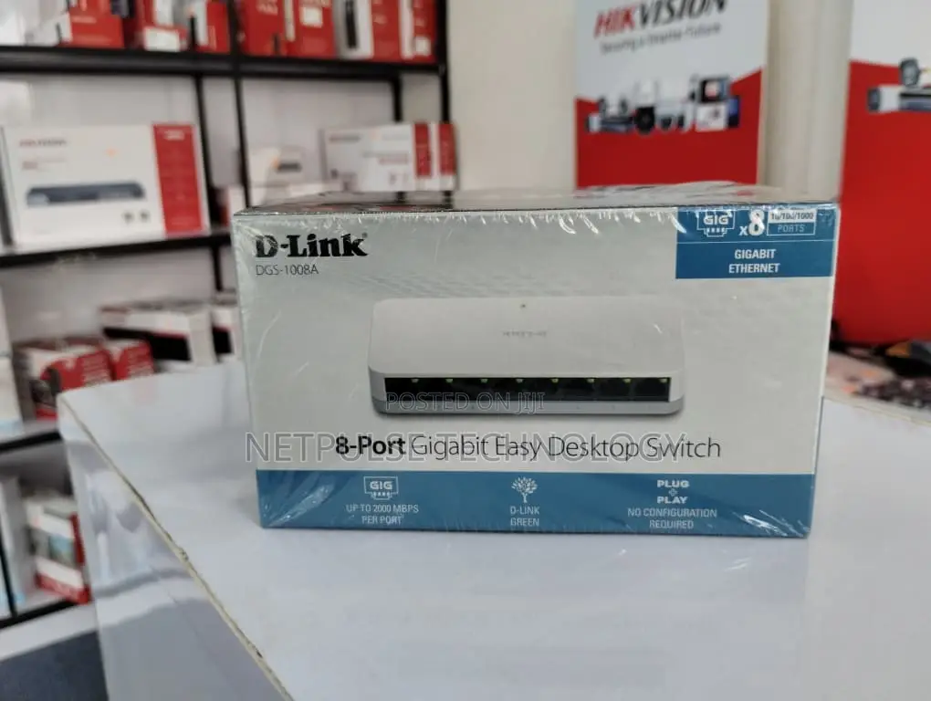 D-link 8-port Gigabit Easy Desktop Switch