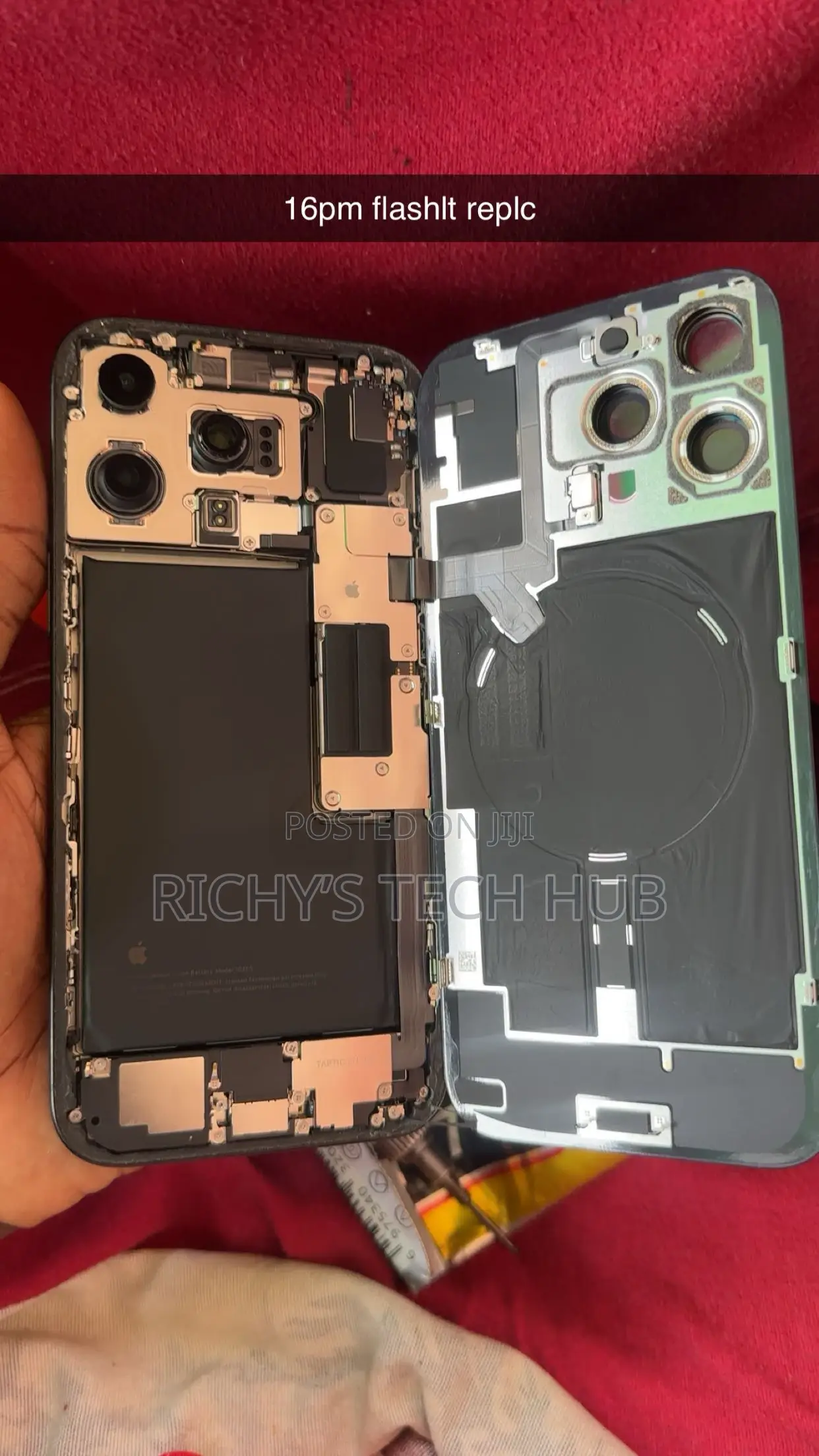 iPhone Back Glass for 12 13 14 15 16 17 Pro Max Replacement Repair Fix