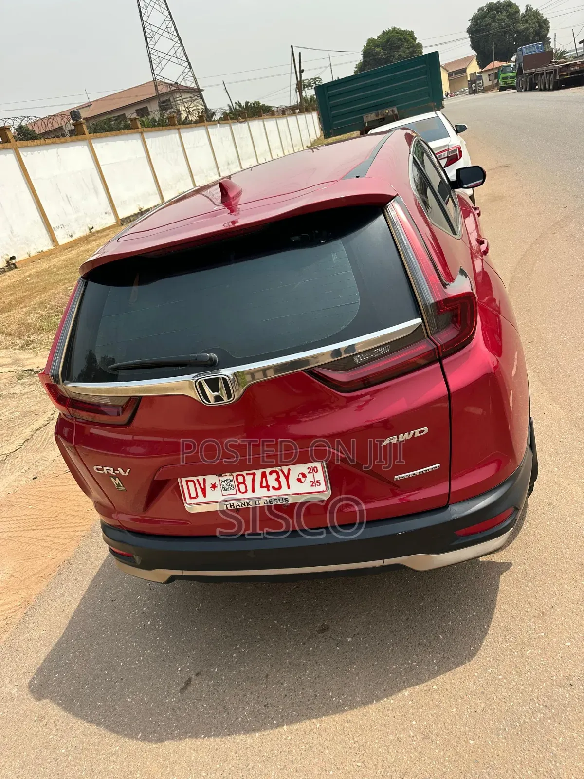 Honda CR-V EX 2022 Red