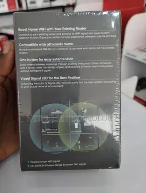 Hikvision N300 Wi-Fi Extender Ds-3wre3n