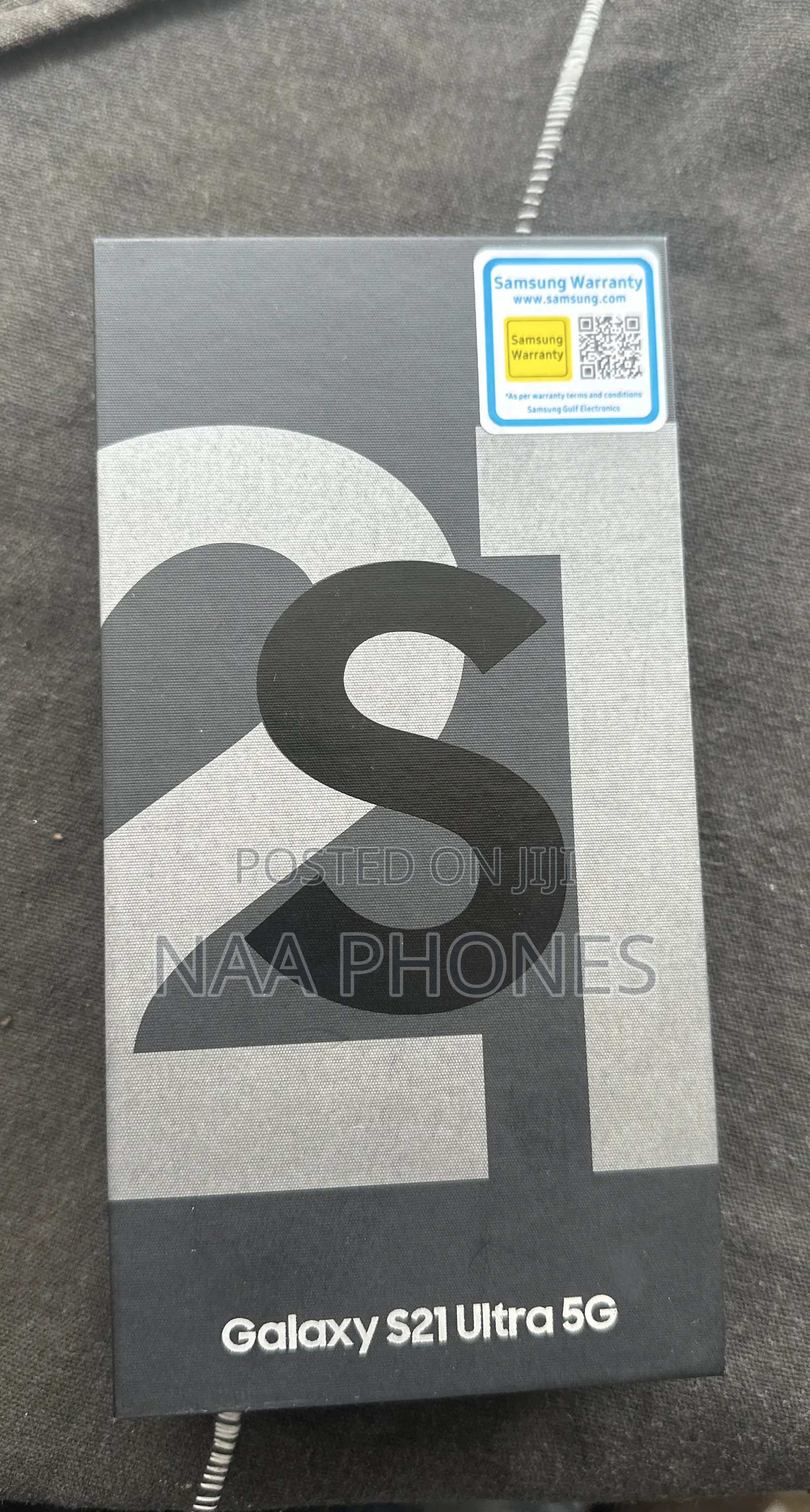New Samsung Galaxy S21 Ultra 5G 128 GB Black