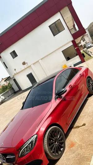 Mercedes-Benz C43 4Matic Cabriolet AWD (3.0L V6 9AM) 2017 Red