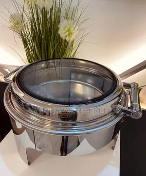 Silver And Gold Chaffing Dish