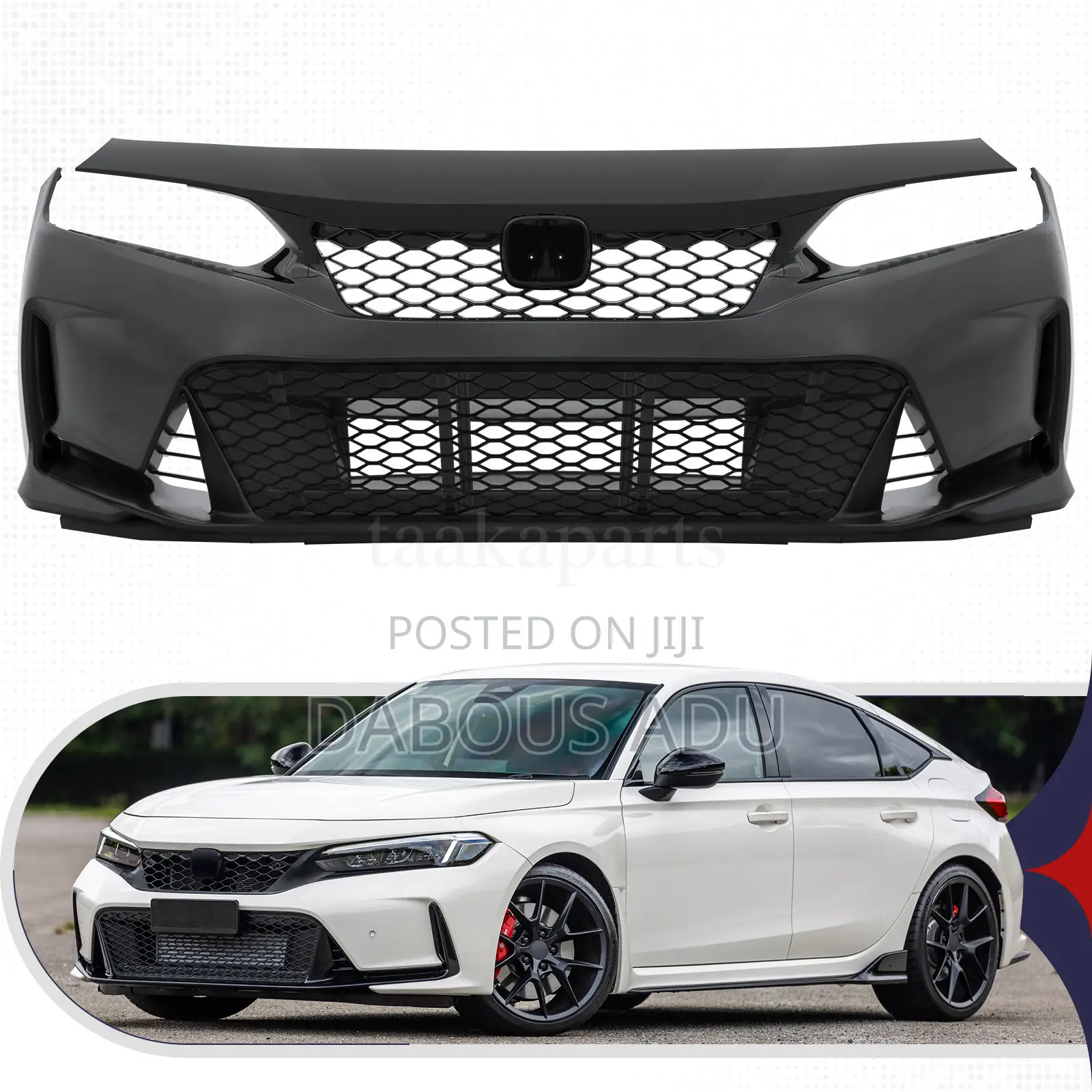 Honda Civic 2022-2024 Front Bumper in Kumasi Metropolitan - Vehicle