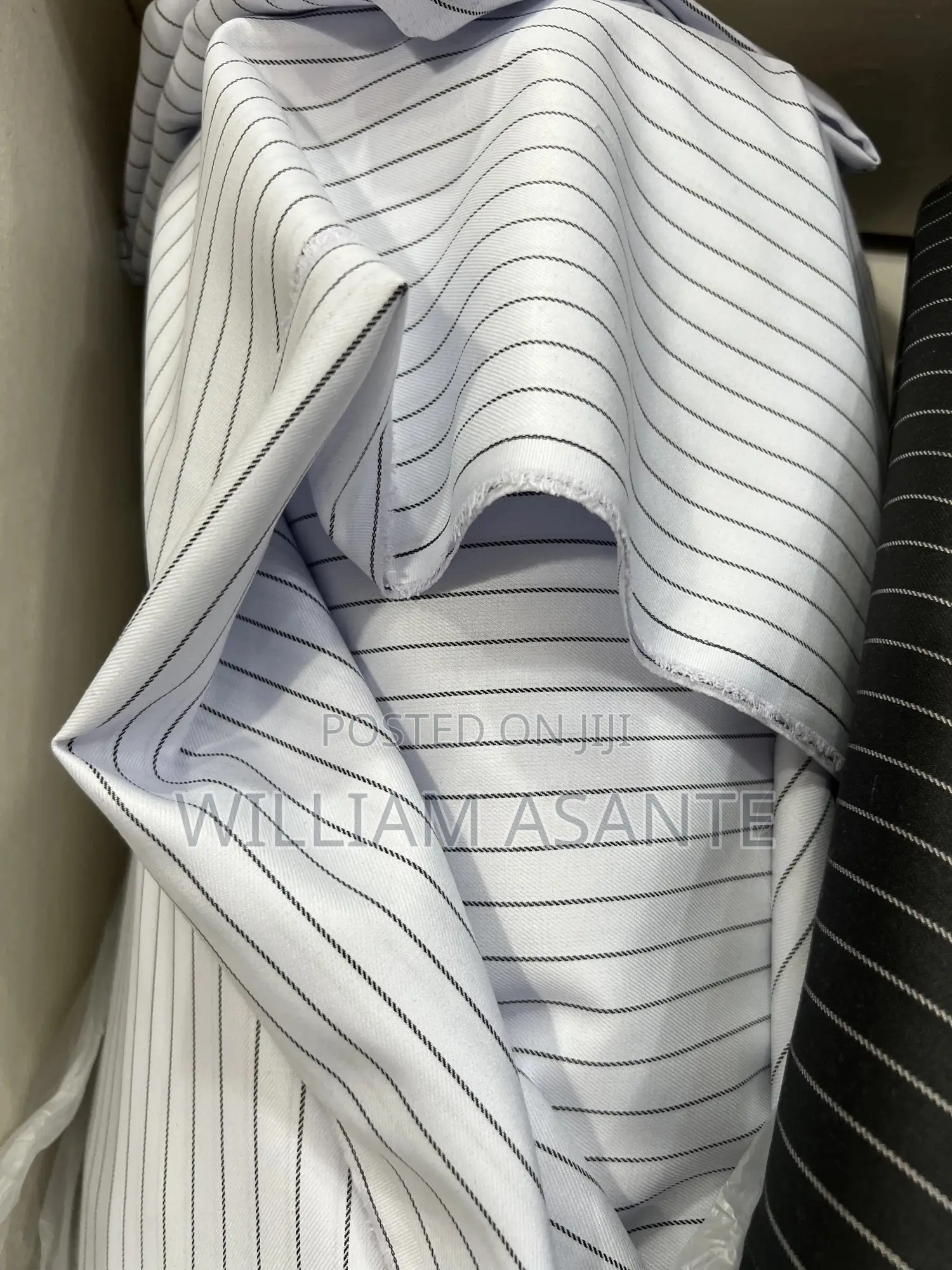 Suiting Fabrics With Stripes