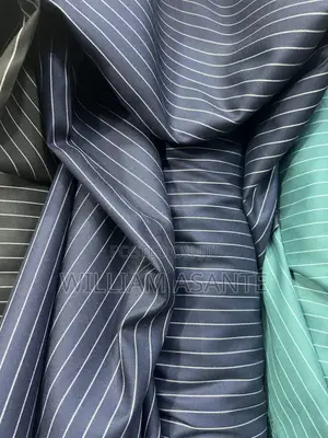 Suiting Fabrics With Stripes
