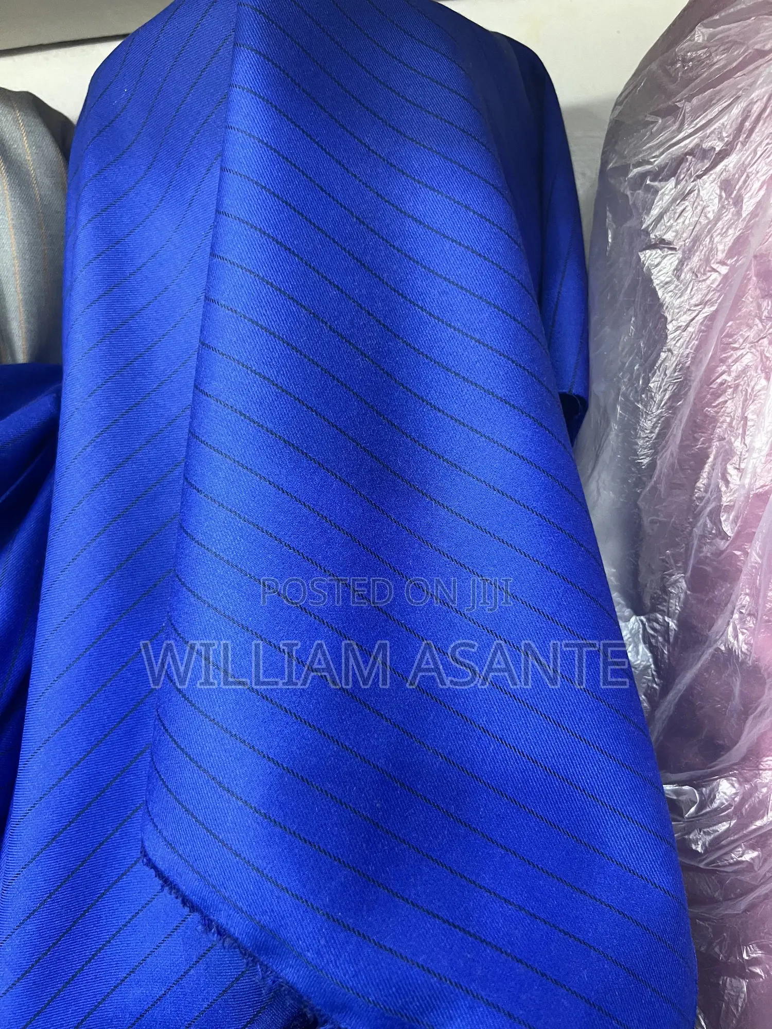 Suiting Fabrics With Stripes